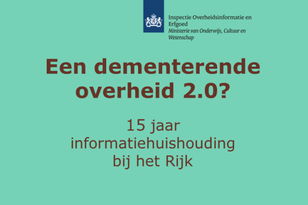 Een dementerende overheid 2.0