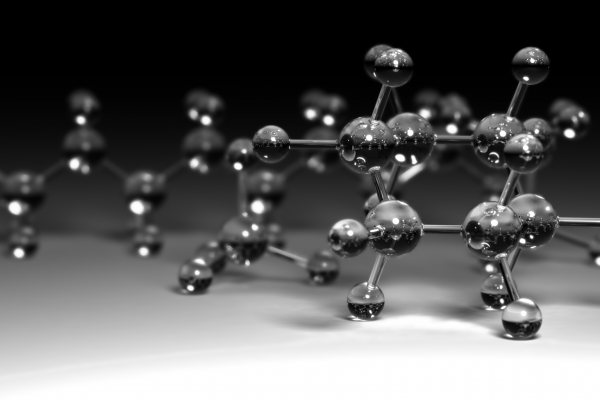 Afbeelding: Wikimedia Commons https://en.wikipedia.org/wiki/Wikipedia:Picture_peer_review/3D_Glass_Organic_Chemical_Model