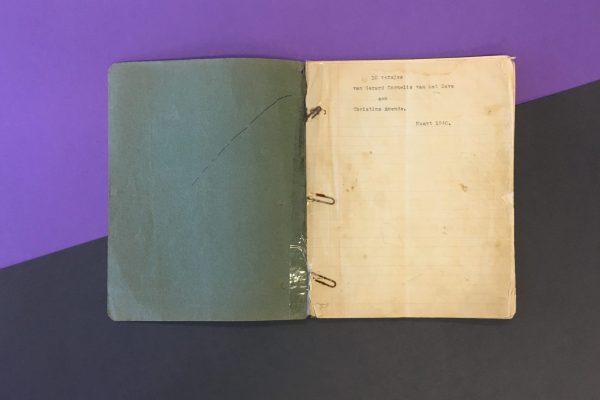 VersjesGerardReve_CollectieLiteratuurmuseum