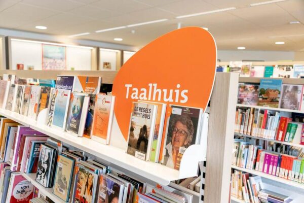 Boeken in de bibliotheek