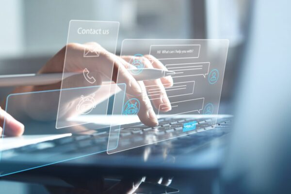 Chatbot,Conversation,Assistant.,Person,Using,Online,Customer,Service,With,Chat